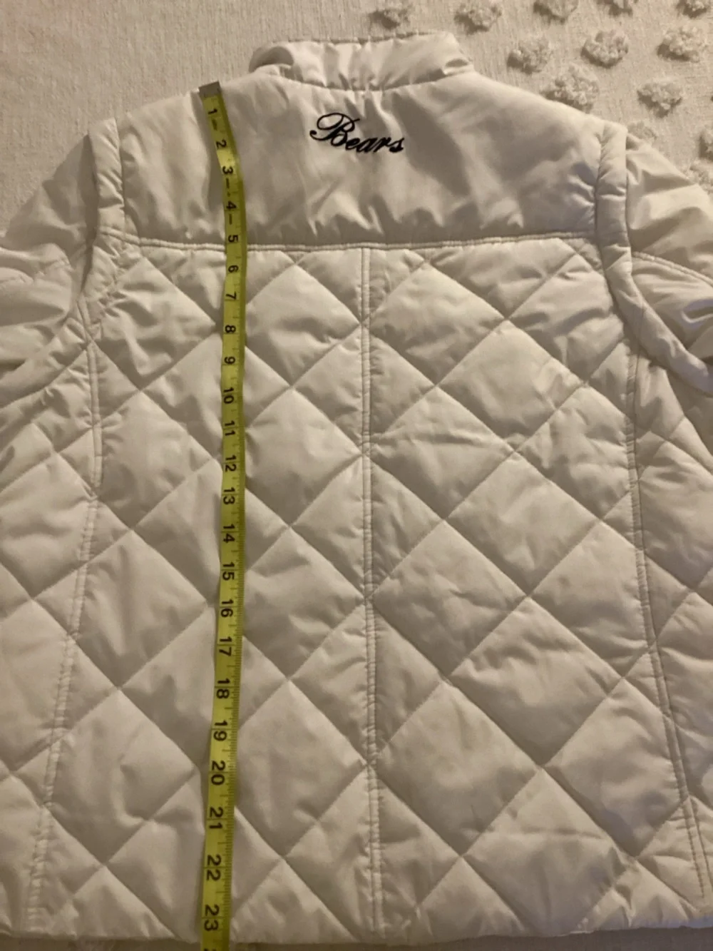 Chicago Bears Womens Drop Back Hooded Full Zip Jacket White by G-III @8